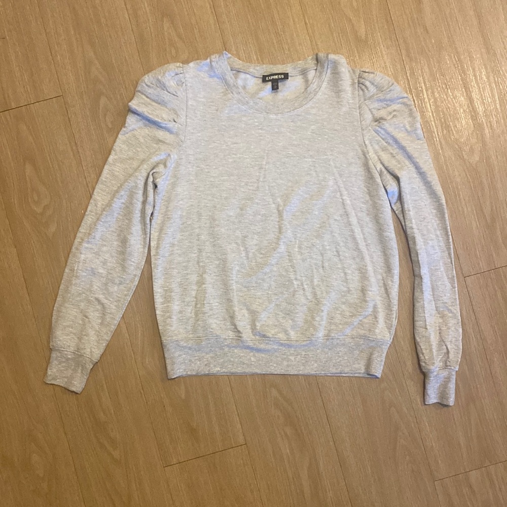 Puff shoulder Express sweatshirt